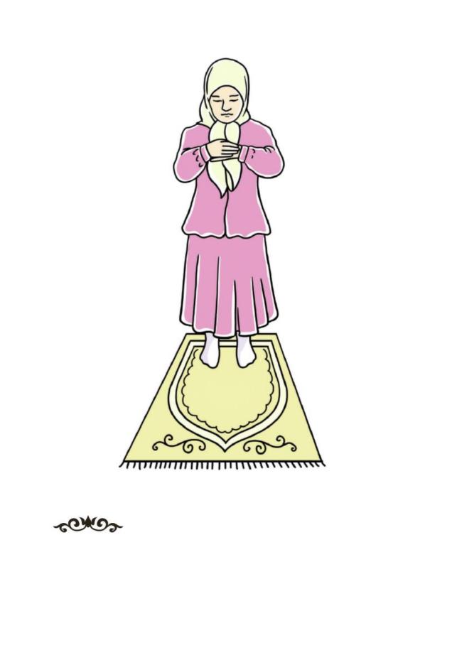 Fatiha suresi okuma sırasında ellerin konumu